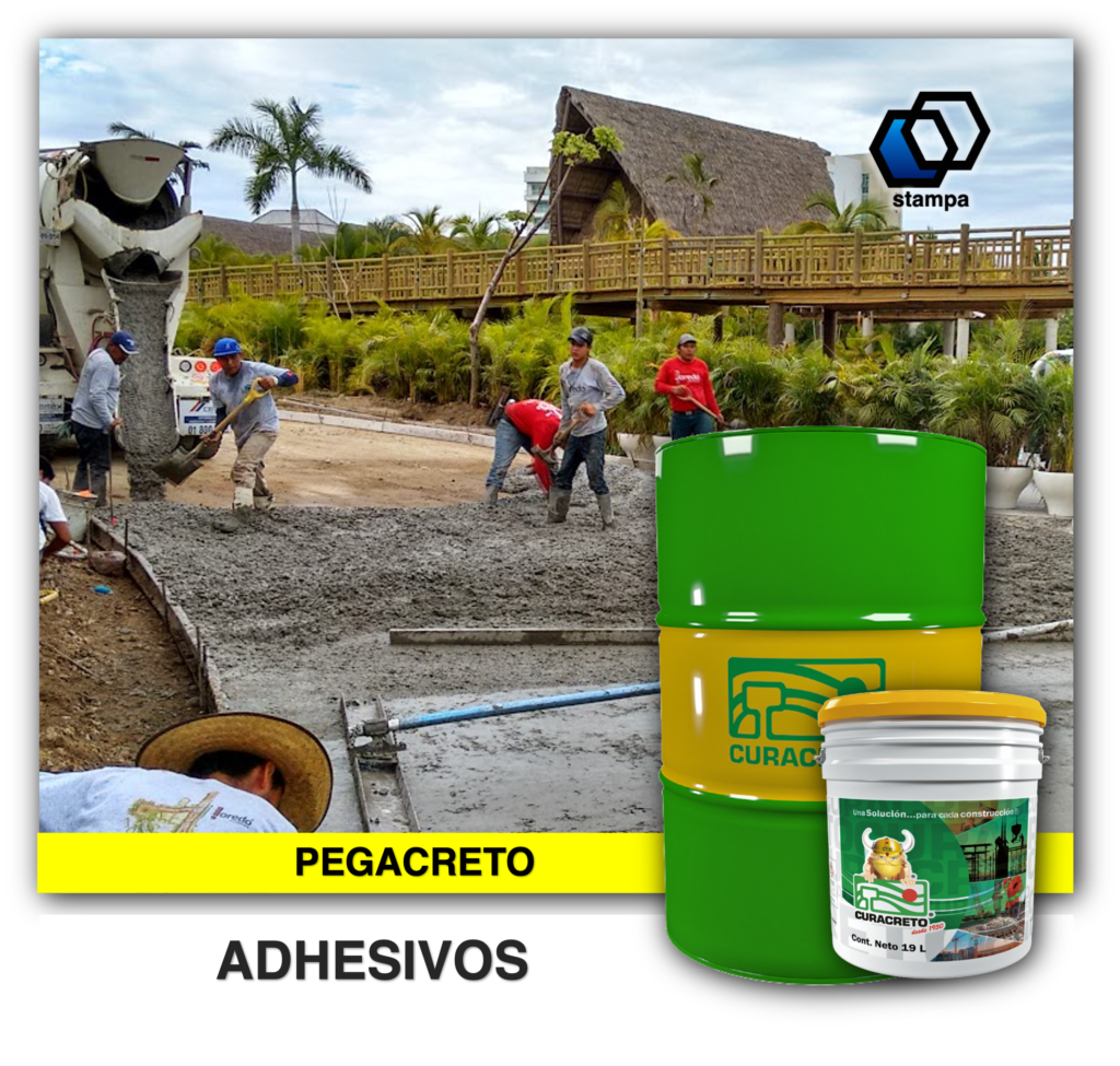 Adhesivos para concreto curacreto san luis